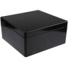 RS PRO Black Fibreglass Reinforced Polyester Junction Box IP66 IECEx ATEX 255 mm x 250 mm x 120 mm 144-4458
