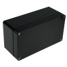 RS PRO Black Fibreglass Reinforced Polyester Junction Box, IP66, IECEx, ATEX, 220 mm x 120 mm x 90 mm 144-4457
