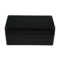RS PRO Black Fibreglass Reinforced Polyester Junction Box, IP66, IECEx, ATEX, 220 mm x 120 mm x 90 mm 144-4457