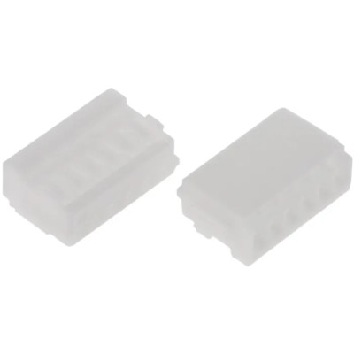 TE Connectivity AMP Mini CT Female Connector Housing 1.5 mm Pitch 6 Way 1 Row Straight 353908-6
