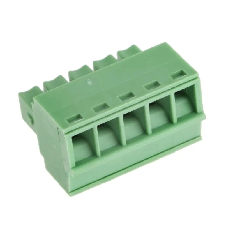RS PRO Pluggable Terminal Block, 5-Contact, 3.5 mm Pitch, 1 Row, 10A, Polyamide 66 Housing, 300V, Screw Connection 144-4313