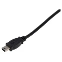 Pro-face USB PC Connecting Cable 1.8 m Compatible with HMI GP4000, Mitsubishi A Series, Siemens TTY, Q Series PFXZC9USCBMB1
