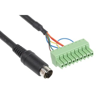 Pro-face PLC Connection Cable 5 m for Use with HMI GP4000 and Mitsubishi PLC PFXZC9CBFX51