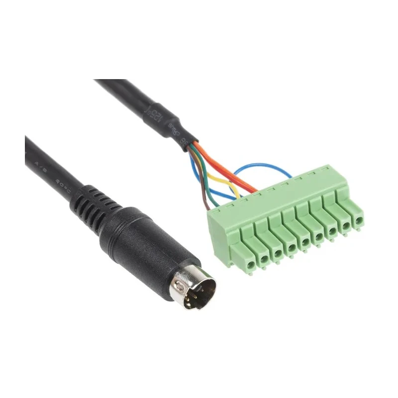Pro-face PLC Connection Cable 5 m for Use with HMI GP4000 and Mitsubishi PLC PFXZC9CBFX51