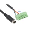 Pro-face PLC Connection Cable 5 m for Use with HMI GP4000 and Mitsubishi PLC PFXZC9CBFX51