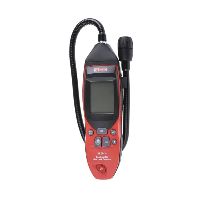 RS PRO Handheld Gas Detector with Audible and Visual Alarms Lithium-Ion Battery 105mm Width 144-5341