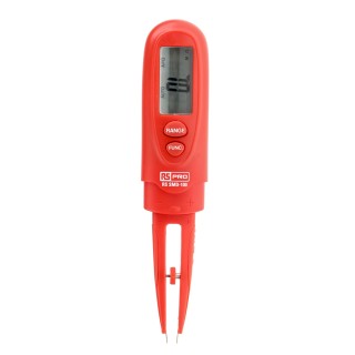 RS PRO RC Component Tester Tweezers Resistance Resolution 100mΩ Capacitance Measurement Resolution 1pF 144-5340