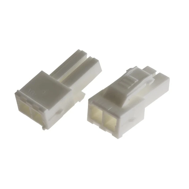 TE Connectivity Power Double Lock Male Connector Housing, 3.96 mm Pitch, 2 Way, 1 Row Straight 177898-1