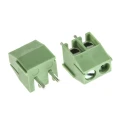 RS PRO PCB Terminal Block, 2-Contact, 3.5 mm Pitch, 1 Row, Green, 10A, 300V 144-4314