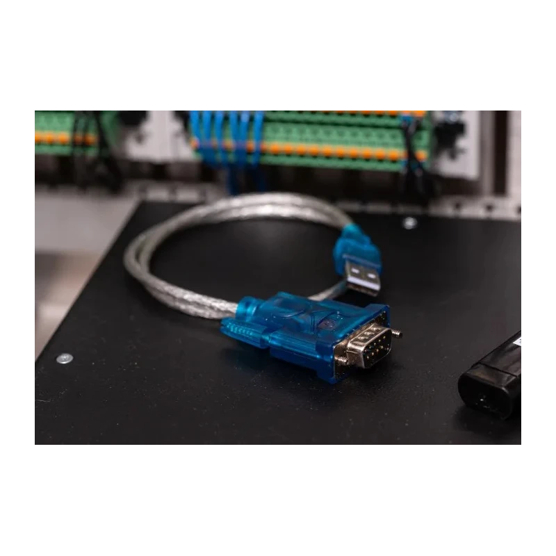 RS PRO RS232 Interface Converter USB Type A to DB 9 Serial 2-Port Desktop RS232