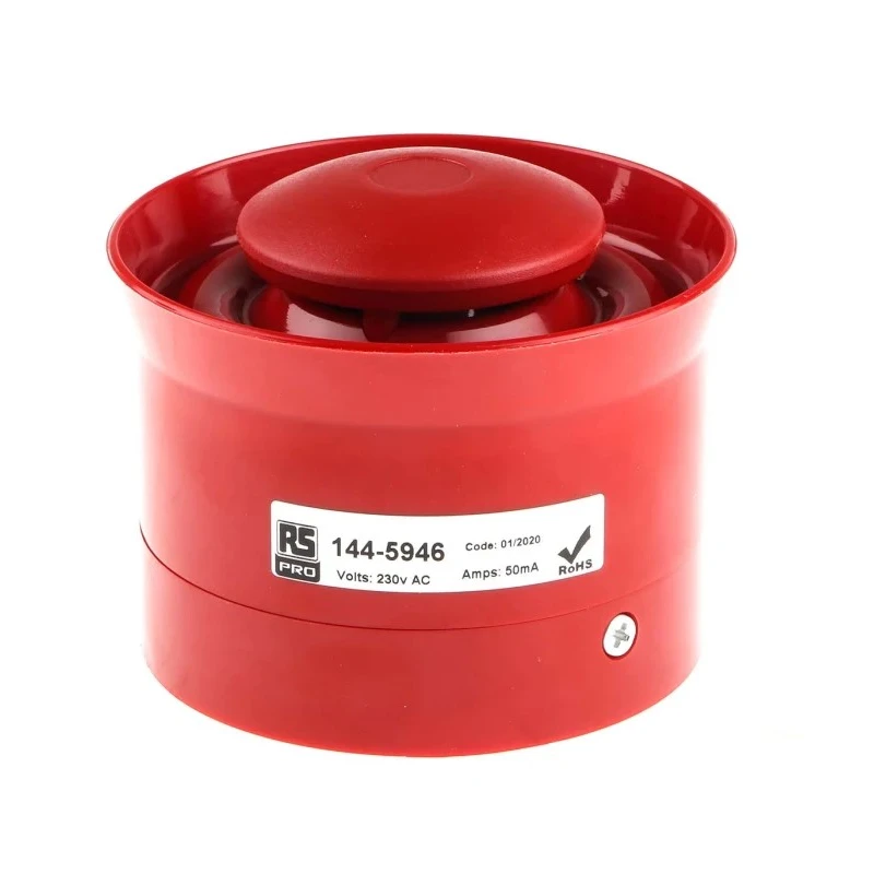 Fulleon Electronic Sounder Conduit Surface Panel IP54 IP65 AC 260V 8-Tone 112 dB @ 1m 144-5946