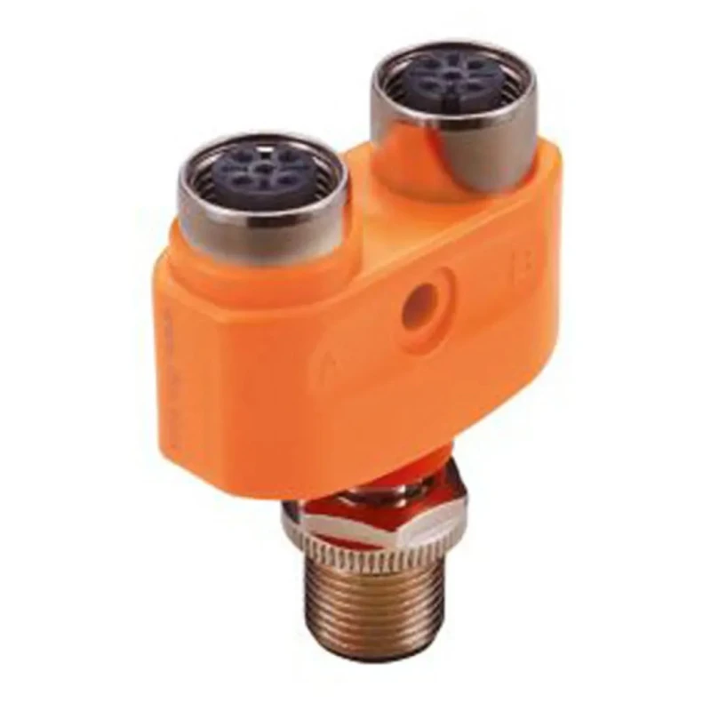 ifm electronic Circular Connector Adapter M12 Female to M12 Female 60V 4A Nickel Plated Gold Contacts EBC116