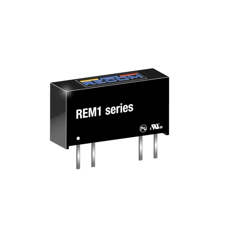 Recom DC/DC Converter Through Hole 3.3V DC Output 303mA 3.63V Max Input 2.97V Min Input 1W SIP-7 Package REM1