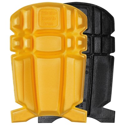 Snickers Black, Yellow Polyethylene Knee Pad for Trouser Knee Pocket Resistant to Cut Resistant 91100604000