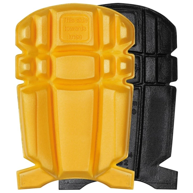 Snickers Black, Yellow Polyethylene Knee Pad for Trouser Knee Pocket Resistant to Cut Resistant 91100604000