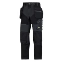 Snickers 6902 Flexiwork Men's Work Trouser Black Ripstop Material 33 in Waist 30in Leg 69020404096