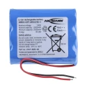 Ansmann 3.635 V Lithium-ion Rechargeable Battery Pack, 10.5 Ah, Wire Lead Terminal, Model 2447-3034-20-520