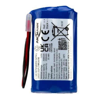Ansmann 7.27 V Lithium-ion Rechargeable Battery Pack 3.5 Ah 2447-3030-20-520