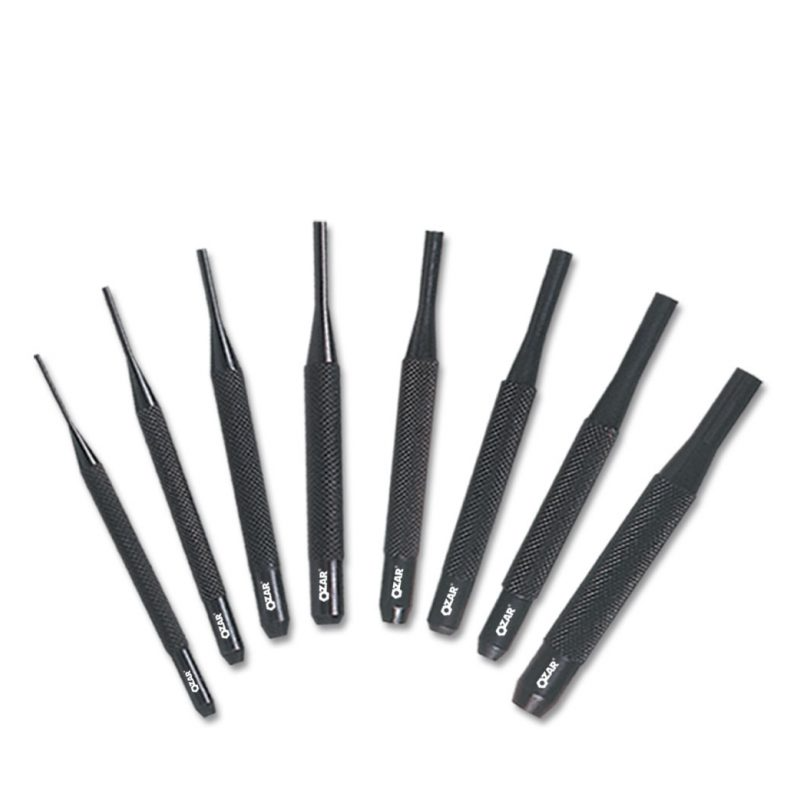 ozar-black-oxidised-tool-steel-drive-pin-punches-with-knurled-grip-app-0012-42661