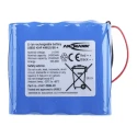 Ansmann 14.54 V Lithium-ion Rechargeable Battery Pack, 16 Cells, 14 Ah Capacity, Wire Termination 2447-3099-20-520