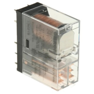 Omron PCB Power Relay 24V dc Coil 3A Switching Current DPDT G2RK-2 DC24