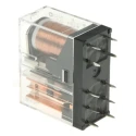 Omron PCB Power Relay 24V dc Coil 3A Switching Current DPDT G2RK-2 DC24