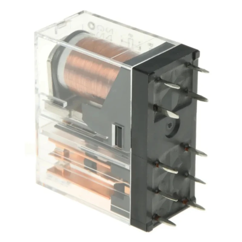 Omron PCB Power Relay 24V dc Coil 3A Switching Current DPDT G2RK-2 DC24