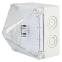 Moflash Xenon Beacon Flashing Surface Mount, IP66 IP67 Rated, Polycarbonate Housing 230V AC 0.38A X700-22-05