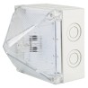 Moflash Xenon Beacon Flashing Surface Mount, IP66 IP67 Rated, Polycarbonate Housing 230V AC 0.38A X700-22-05