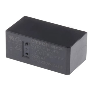 Omron PCB Power Relay 12V DC Coil 12A Switching Current SPST G2RL-1A-CF DC12
