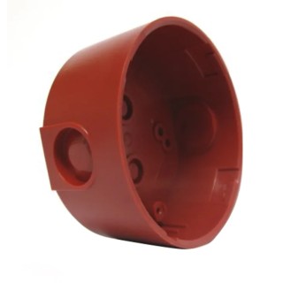 RS PRO Mounting Deep Base Red ABS Plastic for AE40M Electronic Sounder AE40M