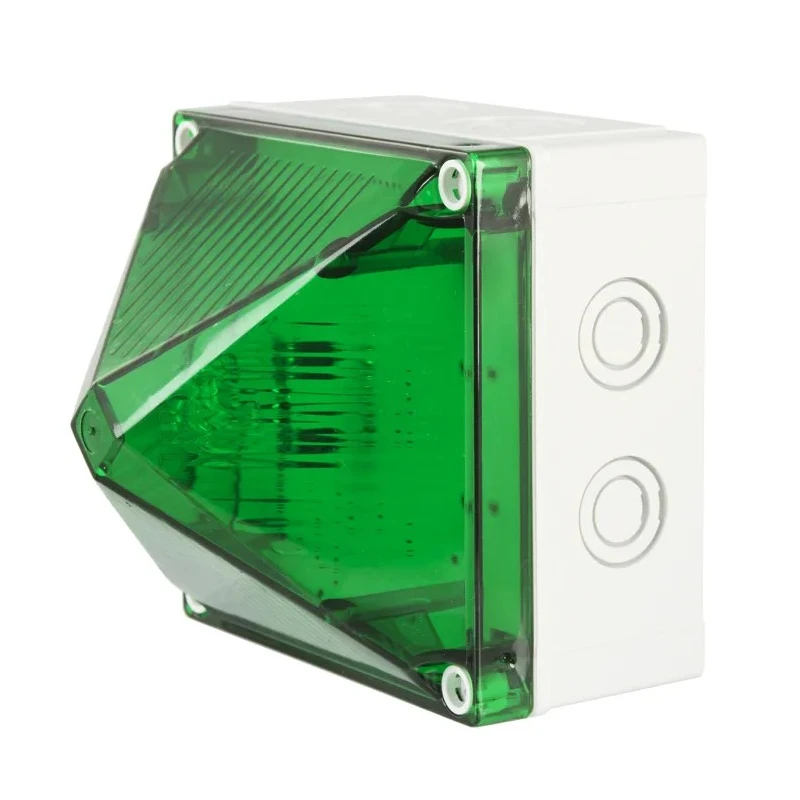 Moflash X700 Series Green Beacon 230V AC Flashing Surface Mount Xenon Bulb IP66 IP67 X700-22-04