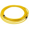 Omron XS6W Cat6a Shielded Ethernet Cable, Yellow Jacket, 10 m, Low Smoke Zero Halogen XS6W-6LSZH8SS1000CM-Y