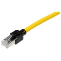 Omron XS6W Cat6a Shielded Ethernet Cable, Yellow Jacket, 10 m, Low Smoke Zero Halogen XS6W-6LSZH8SS1000CM-Y