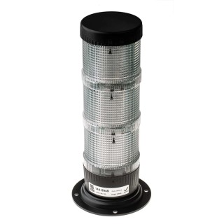 RS PRO Amber, Green, Red LED Beacon 3 Lights 24V DC Surface Mount 144-5949