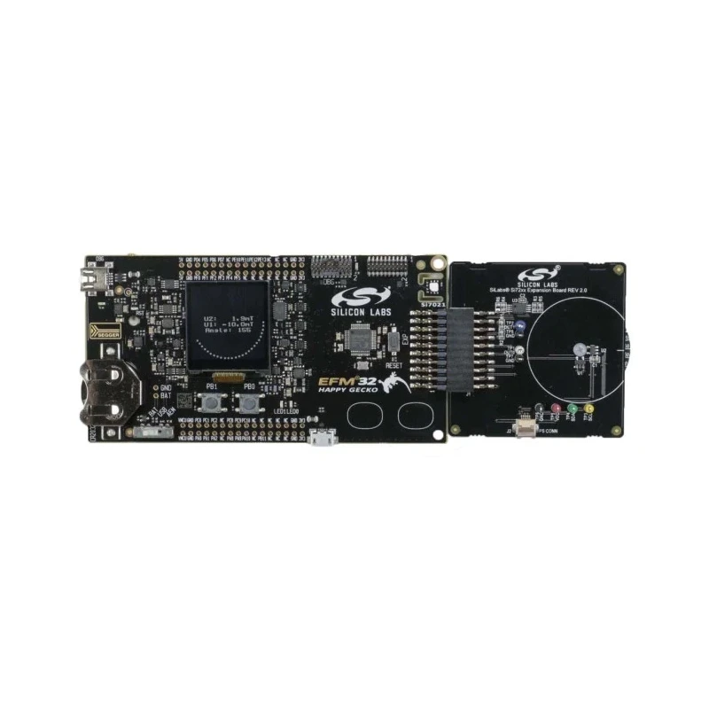 Silicon Labs Hall Effect Sensor Development Kit Si72xx with 6x Si72xx Sensors and Preloaded Demonstrations Si72xx