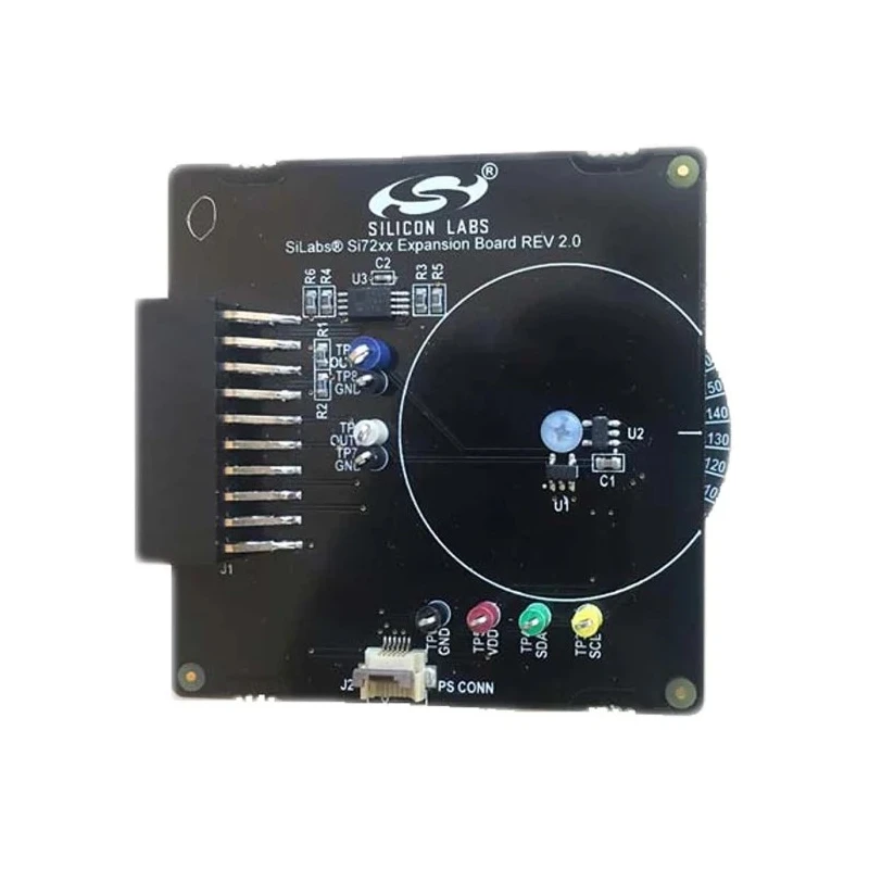 Silicon Labs Hall Effect Sensor Development Kit Si72xx with 6x Si72xx Sensors and Preloaded Demonstrations Si72xx