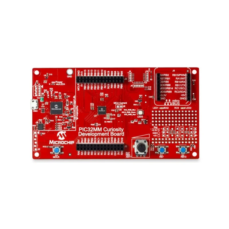 Microchip PIC32MM Curiosity MCU Development Board DM320101