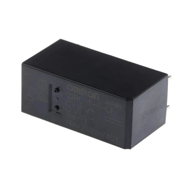 Omron PCB Power Relay 5V DC Coil 16A Switching Current SPDT G2RL-1-E-CF DC5