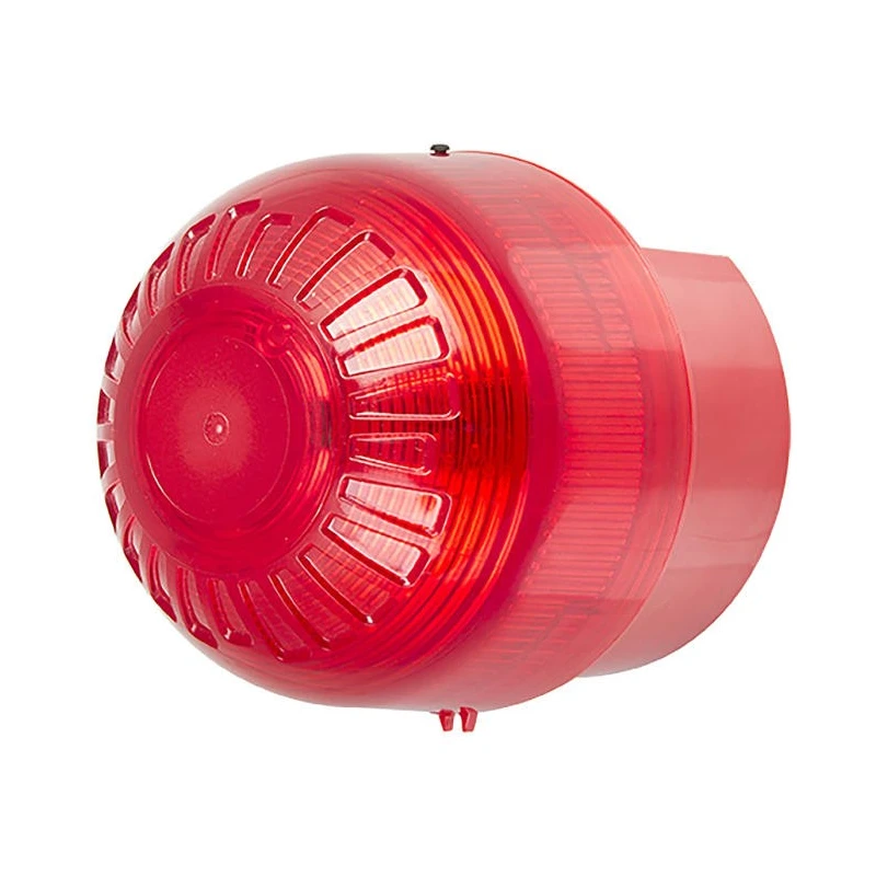 Moflash IS-B Intrinsically Safe Series Red LED Beacon 28V DC Wall Mount IP66 IS-B-02-02