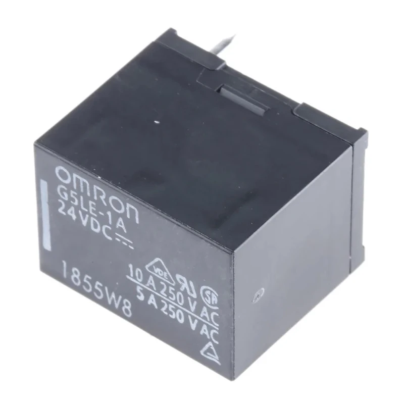 Omron PCB Power Relay 24V dc Coil 10A Switching Current SPST G5LE-1A DC24