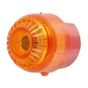 Moflash IS-B Series Amber Beacon 28V DC LED Bulb Polycarbonate Housing IP66 