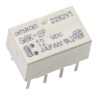 Omron Signal Relay PCB Mount 12V DC Coil, 1A Switching Current, DPDT Contact Configuration G6K-2P 12DC