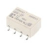 Omron Surface Signal Relay 12V DC Coil, 1A Switching Current, DPDT Contact Configuration G6K-2F 12DC