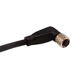 Bulgin Sensor Actuator Cable Female 34 Way Right Angle to Unterminated 3 Way Free End, 1 m PXPTPU05RAF03ACL010PUR