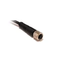 Bulgin Sensor Actuator Cable Female 34 Way Straight to Unterminated 3 Way Free End, 60V, Black PXPPVC05FBF03ACL010PVC