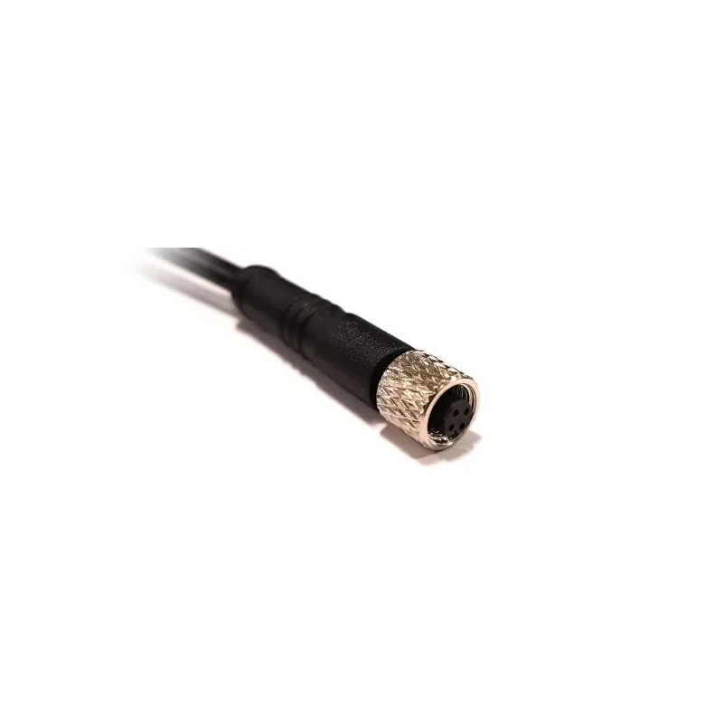 Bulgin Sensor Actuator Cable Female 34 Way Straight to Unterminated 3 Way Free End, 60V, Black PXPPVC05FBF03ACL010PVC