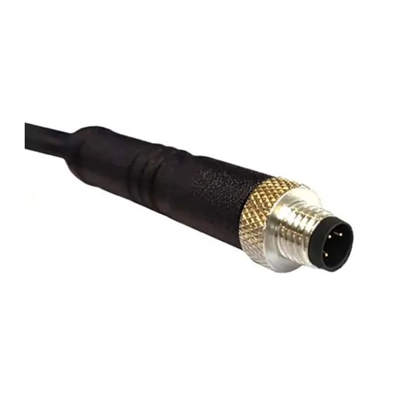Bulgin M5 Sensor Actuator Cable Male 4 Way Straight to Unterminated 34 Way, 1 m, 60V, Thermoplastic PXPPVC05FIM04ACL010PVC