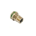 Bulgin Buccaneer M8 Circular Connector, 4 Contacts, Rear Mount, Socket Female, IP67 Rated, Nickel Housing 