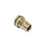 Bulgin Buccaneer M8 Circular Connector, 4 Contacts, Rear Mount, Socket Female, IP67 Rated, Nickel Housing
